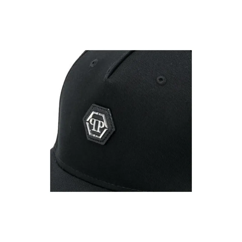 PHILIPP PLEIN Cotton Baseball Caps Men's Black-2