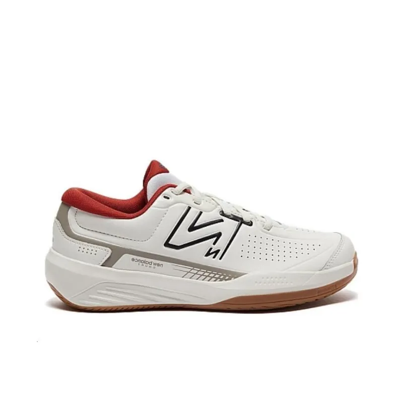 New Balance 696 V5 Low Shoes 'White Red'-1