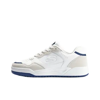 Skechers Street Series Casual Shoes Men Low-Top White Blue
