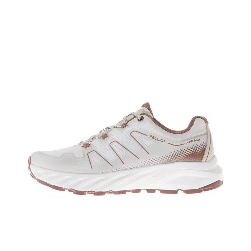 PELLIOT Classic 1.0 Hiking / Trekking Shoes Unisex Low Top [Men's]Light Khaki/Black Gray/Energetic Red[Women's]Light Khaki/Black Gray/Energetic Red-15