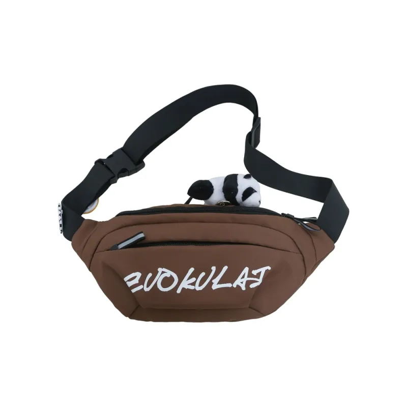 Alcohol Dragon Nylon Sling Bag Regular Unisex Black/Blue/Brown/Green/Khaki-13