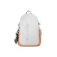 White Orange with Checkerboard Charm