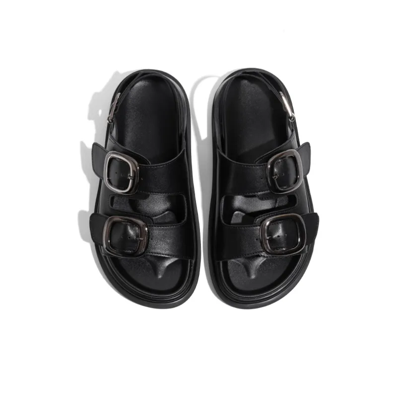 Old Meow Beach Sandals Women's Black-2