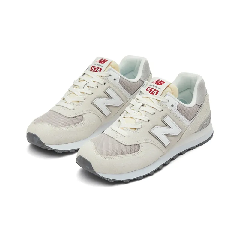 New Balance 574 Sea Salt White-2
