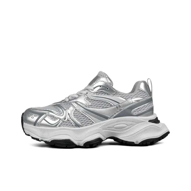 WENPU Cushioning Moisture Wicking Lightweight Low Top Chunky Sneakers Women's-6