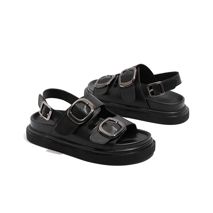 Old Meow Beach Sandals Women's Black-1