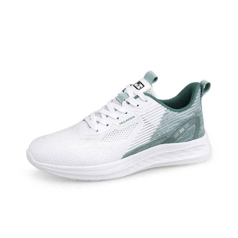 Mulinsen MULINSEN Cushioning Wear-Resistant Quick Dry Lightweight Height Increasing Low-Top Running Shoes Men's-6