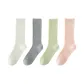 4 Pack (White+Light Gray+Green+Orange Pink)