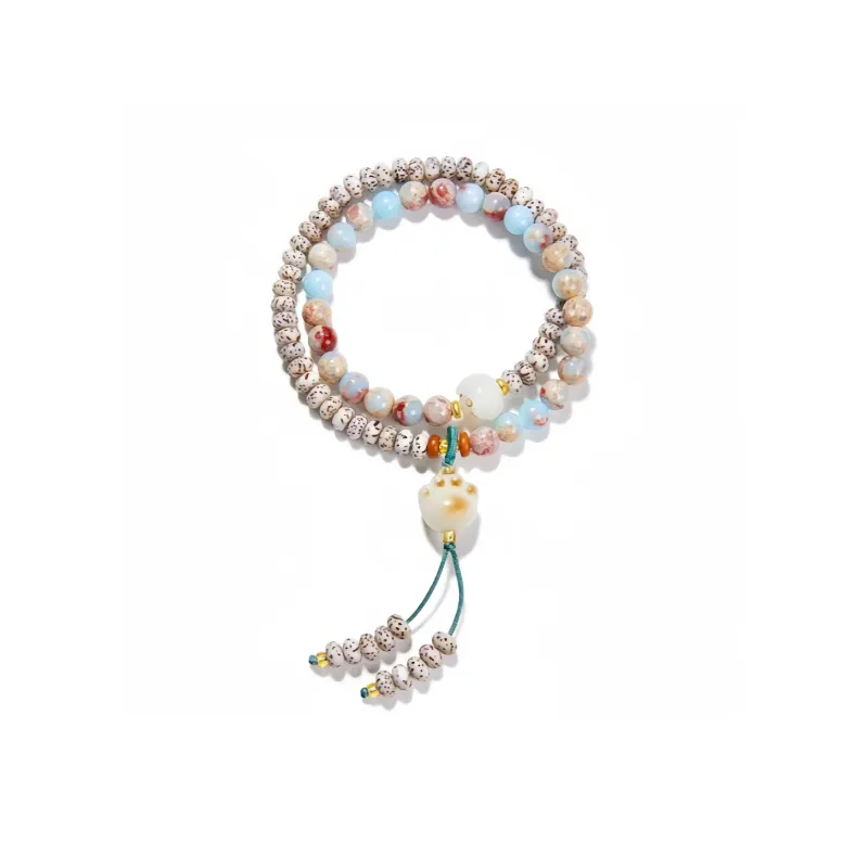 There Is You In The Long World Star Moon Bodhi Seeds Bracelets Unisex-4