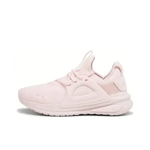 PUMA Softride Durable Breathable Low Top Running Shoes Women's Pink