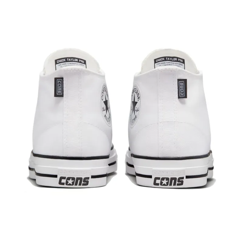Converse Chuck Taylor All Star Pro Mid 'White Black'-3
