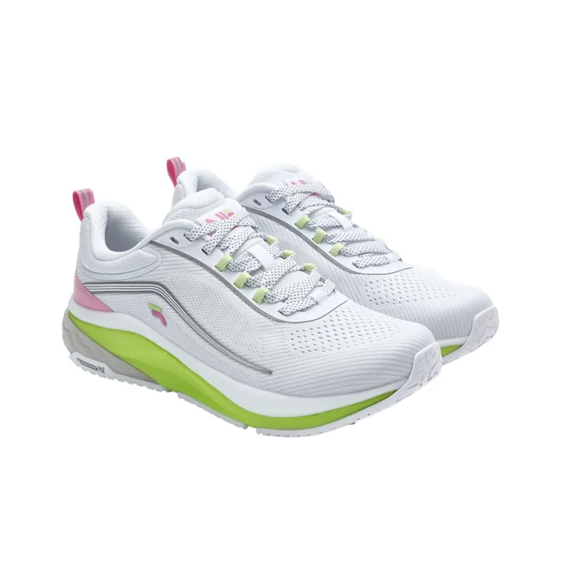 FILA SPD PANTHER 2 Breathable Low Top Casual Running Shoes Women's White-3