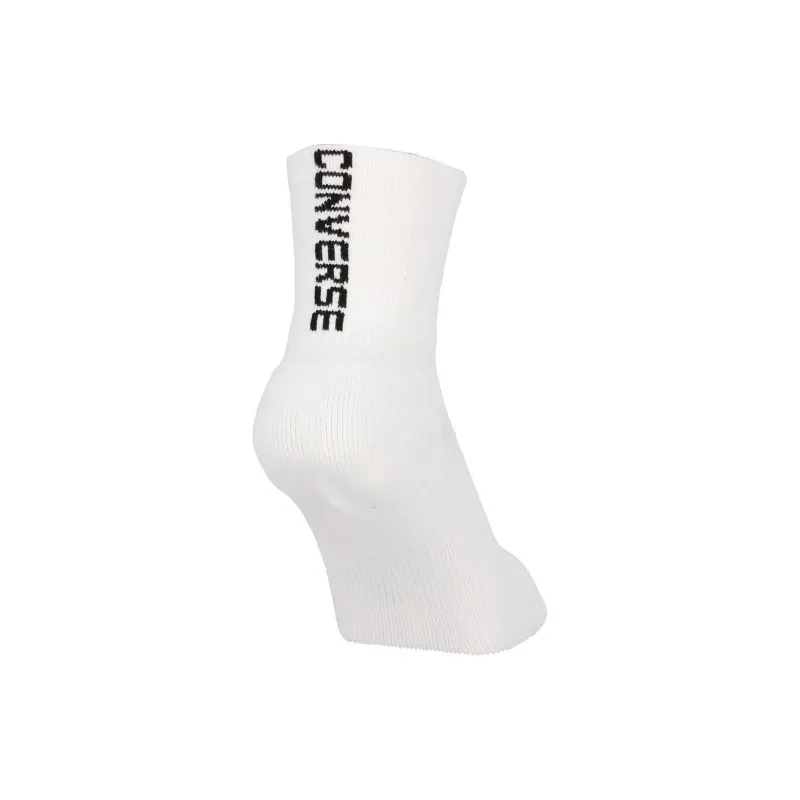 Converse Mid-Calf Socks Men's 1 Pack White-1