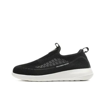 Mulinsen MULINSEN Moisture Wicking Rebound Height Increasing Balance Lightweight Low Top Casual Shoes Women's Black