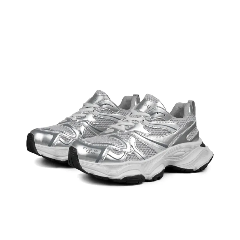 WENPU Cushioning Moisture Wicking Lightweight Low Top Chunky Sneakers Women's-7