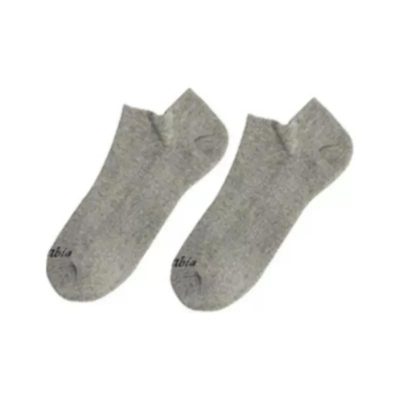 Columbia Ankle Socks Unisex 4 Pack Gray-1