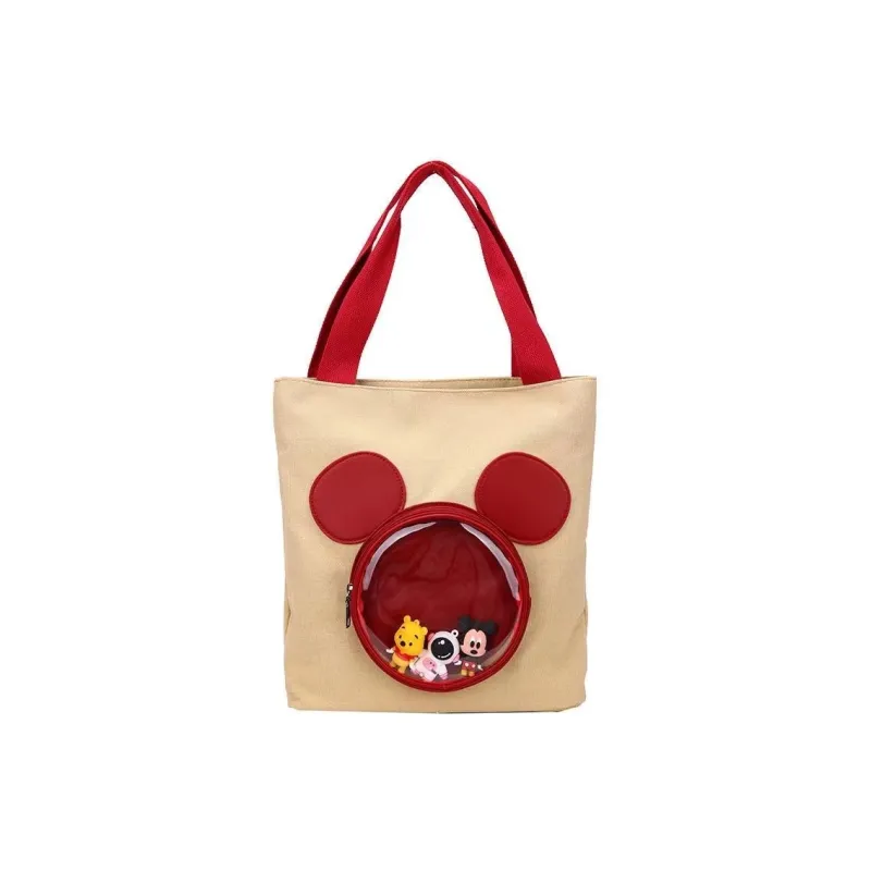 Disney Canvas Bag Tote Bag Shopping Bag Shoulder Bag Unisex Multicolor-4