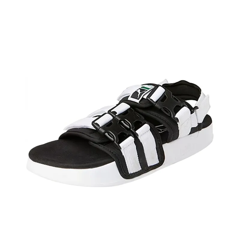 PUMA Slect Leadcat Ylm Sandal Black/White-2