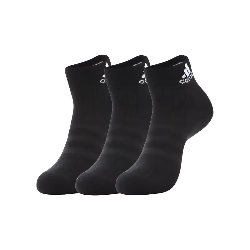 Adidas Ankle Socks Unisex 3 Pack Black-0