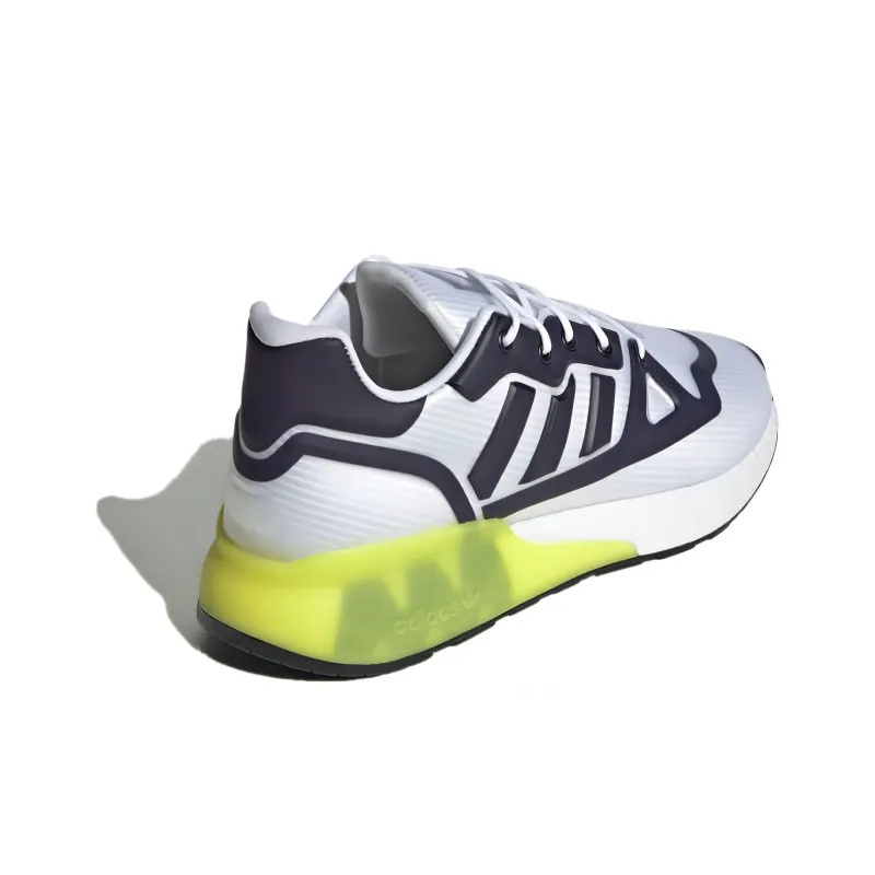 Adidas Zx 2K Boost Futureshell White Acid Yellow-3