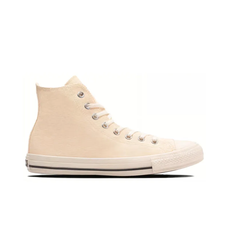 Converse All Star WASHEDCANVAS HI Durable Cushioning High Top Canvas Shoes Unisex Ecru Japan Version-1