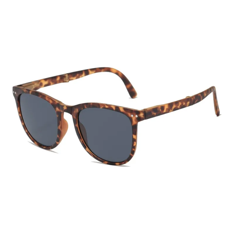 AAJF Round Portable Sunglasses Outdoor Travel Trendy Sunglasses Unisex-1