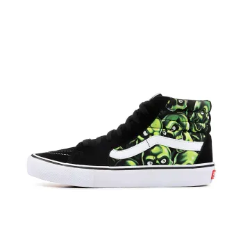 Supreme X Vans SK8 Hi Glow In The Dark Skull Pile