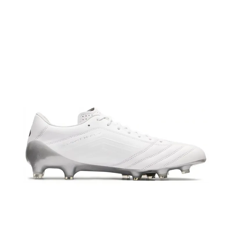 Asics DS LIGHT HG Hard Ground Slip Resistant, Abrasion Resistant, Breathable Soccer Shoes Men's White Black-1