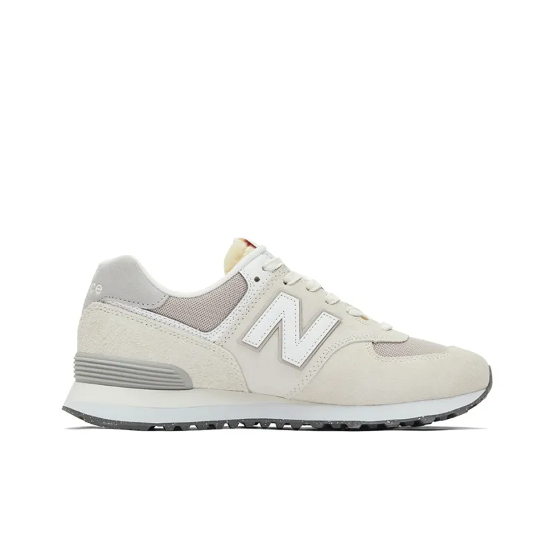 New Balance 574 Sea Salt White-1