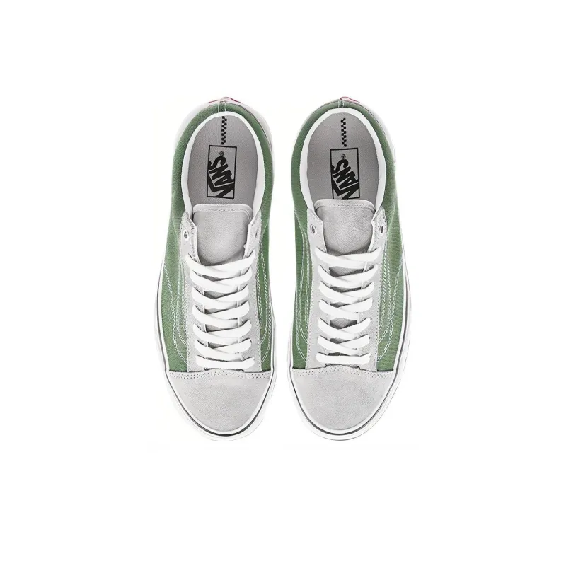Vans Style 36 Retro Low Top Casual Skate Shoes Unisex 'Green Khaki'-2