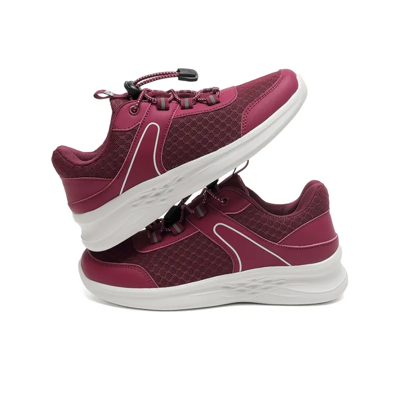 Mulinsen Moisture Wicking, Rebound Height Increasing, Lightweight, Breathable Low Top Casual Shoes Women's Black-8