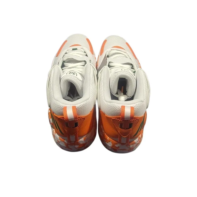 Adidas D.O.N. Issue #3 Cushioning Wear Resistant Low Top Basketball Shoes Men's Yellow White-4