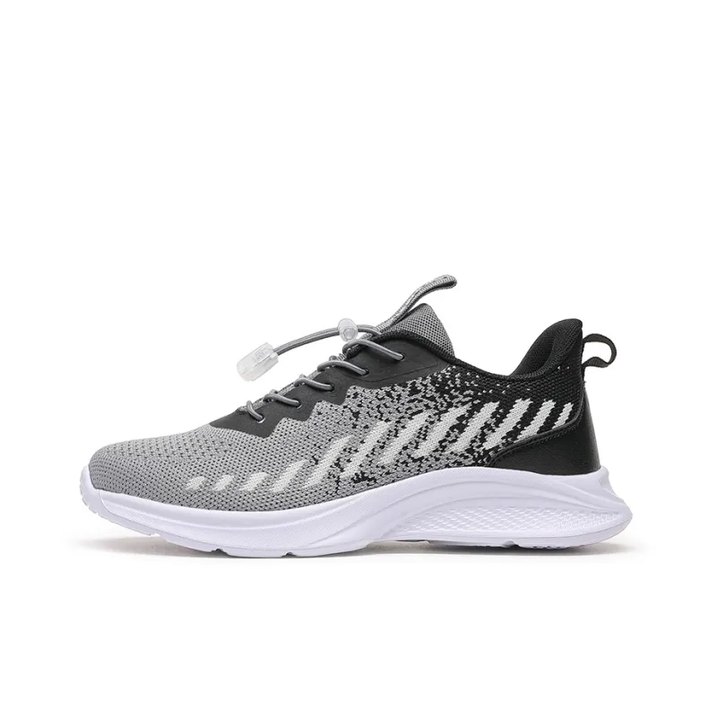 Mulinsen Moisture Wicking, Height Increasing, Support, Lightweight, Breathable Low Top Casual Shoes Women's Black Gray-0
