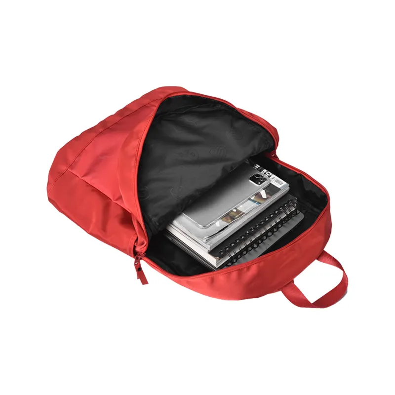 TURN UP Nylon Laptop Bag With Anti Backpack Design Regular Unisex Red-2