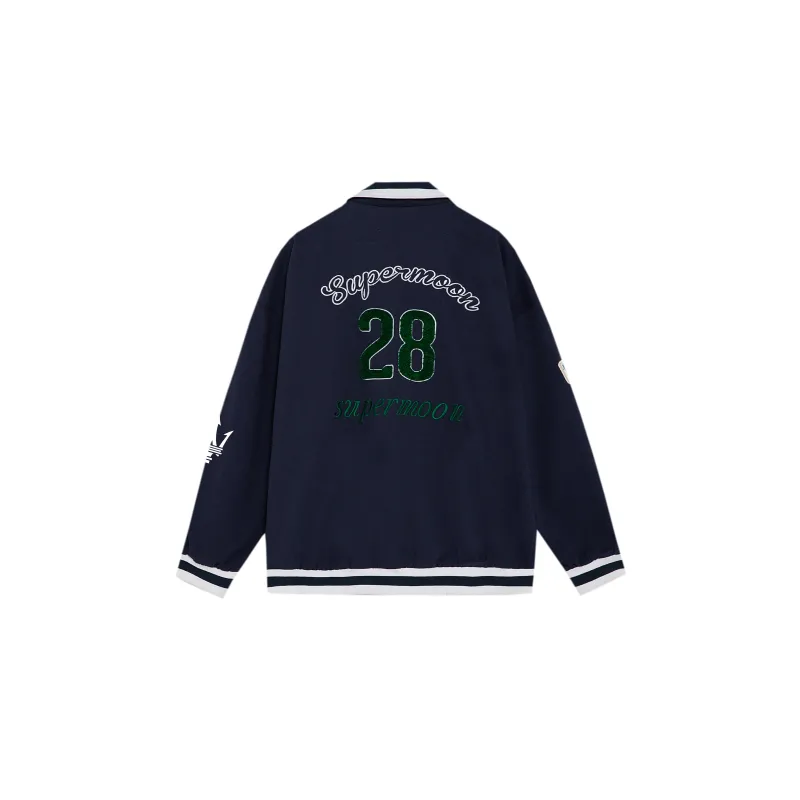 Maserati x SUPERMOON Baseball Jacket Men's-3