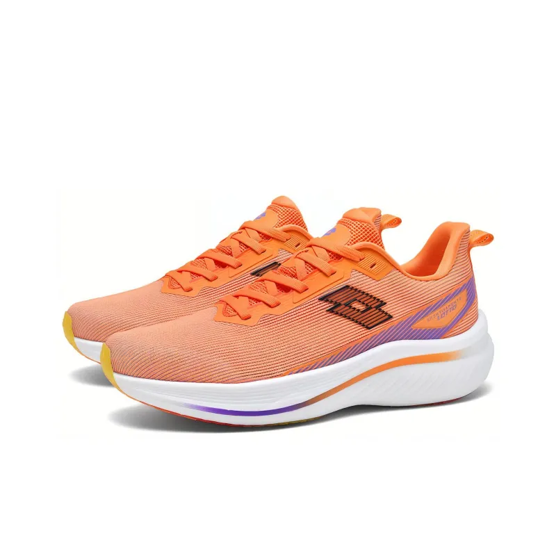LOTTO Diamond Running Shoes Men Low Top Melon Orange-2
