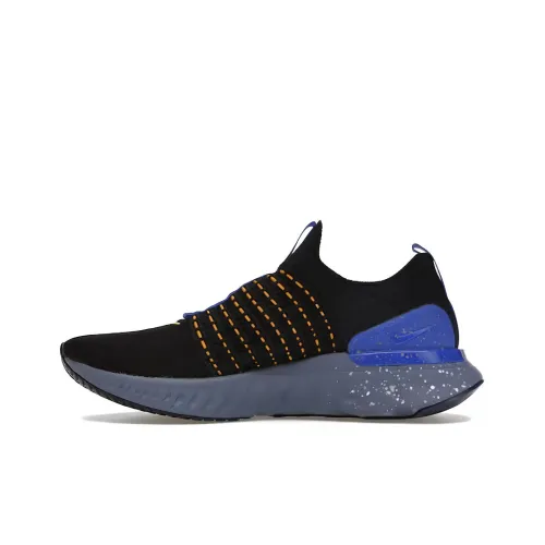 Nike React Phantom Run Flyknit 2 Black Hyper Royal