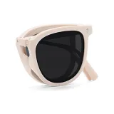 Ecru Foldable Sunglasses[UV Protection]