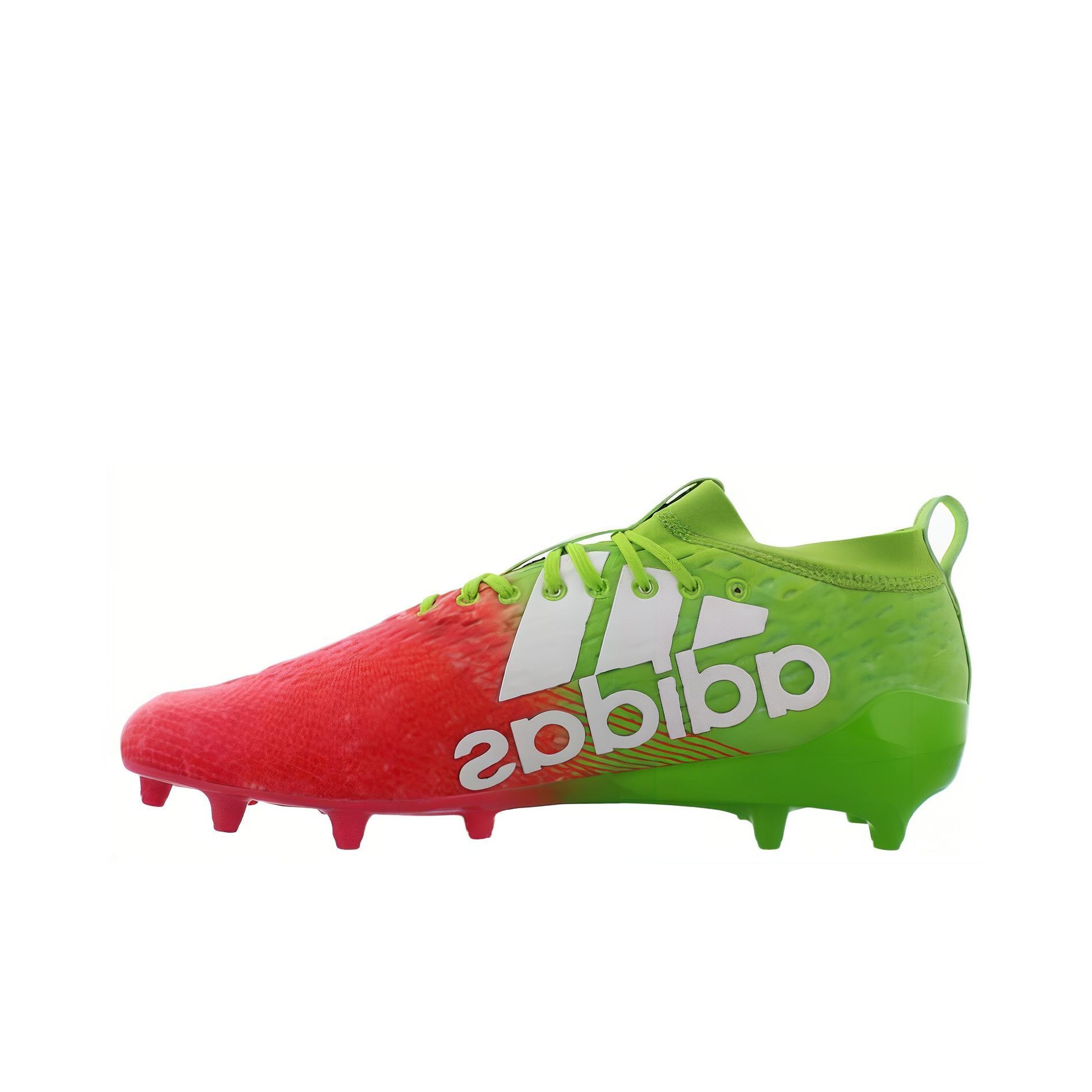 adidas Adizero 8.0 Football Shoes Men Low top Red Green US W 14.5