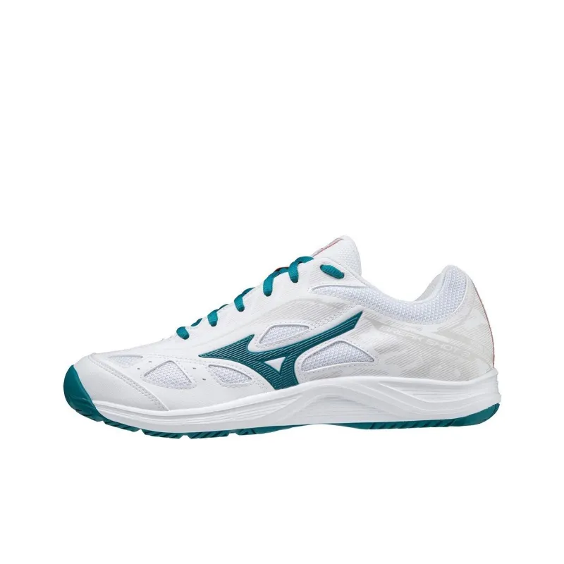 Mizuno Tennis Shoes Men Low Top White/Green-0