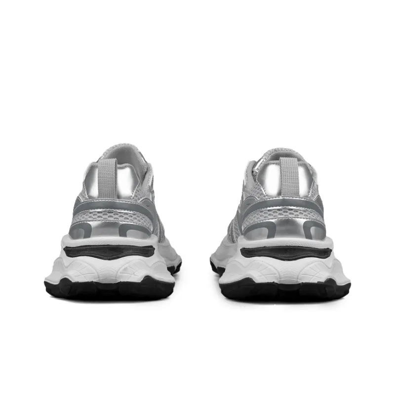 WENPU Cushioning Moisture Wicking Lightweight Low Top Chunky Sneakers Women's-11