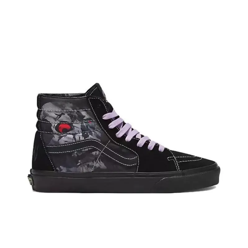 Vans Sk8 Hi 'Midnight Shift Black Skull'-1