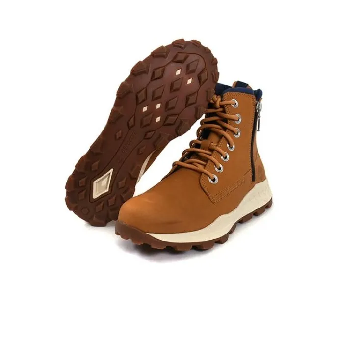 Timberland Brooklyn Side Zip Boot 'Wheat Nubuck'-4