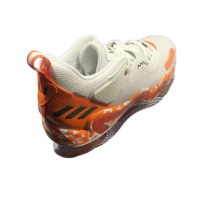 Adidas D.O.N. Issue #3 Cushioning Wear Resistant Low Top Basketball Shoes Men's Yellow White-2