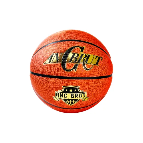 ANCBRUT PU Basketball Orange Red Size 7 Training Unisex