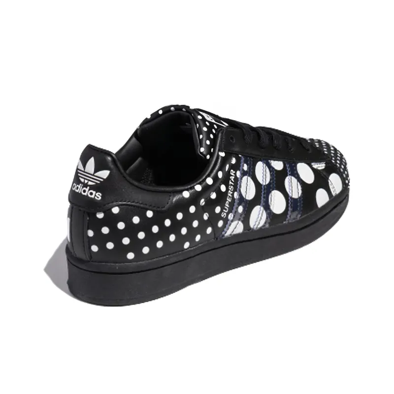 adidas originals Superstar Black Polka-3