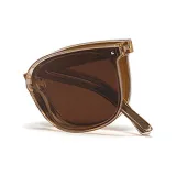 Coconut Brown Foldable Sunglasses[UV Protection]