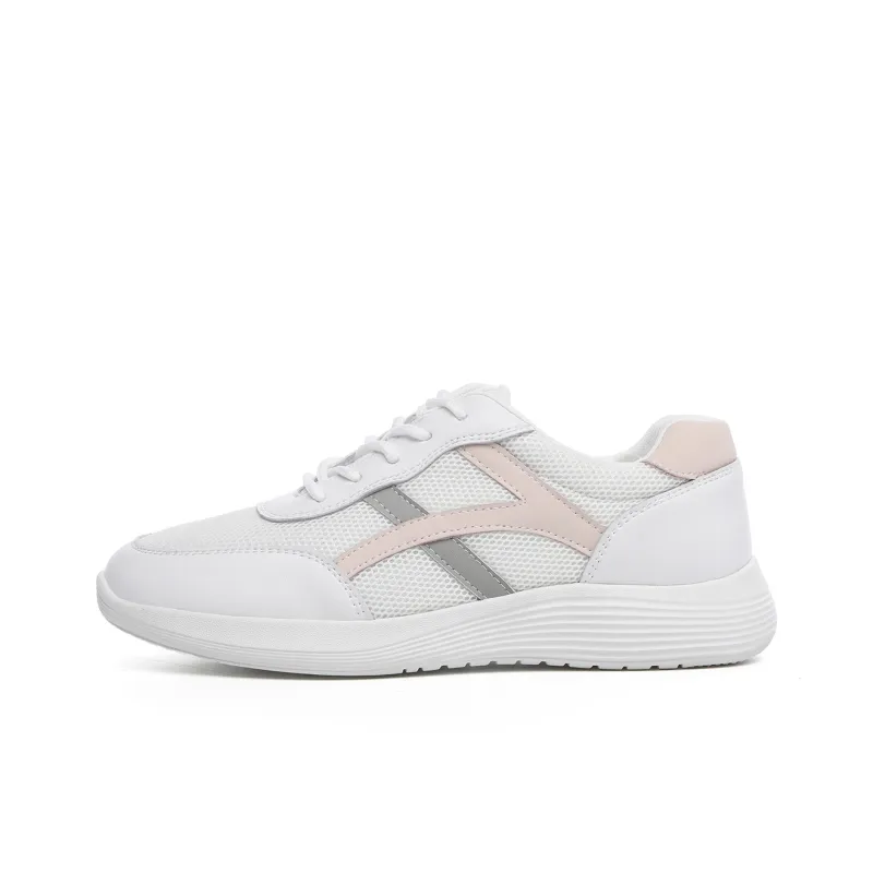 RED DRAGONFLY White Sneakers For Women's Abrasion Resistant Low Top Casual Shoes Women's-1