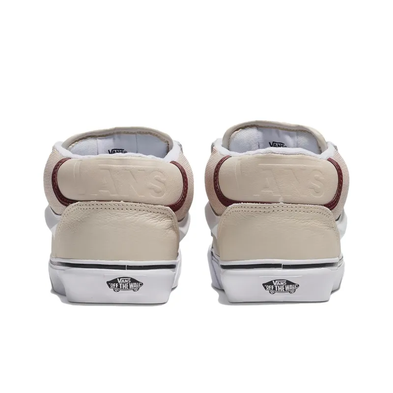 Vans Cushioned Slip Resistant Mid Top Casual Shoes Unisex Colored Sand-3