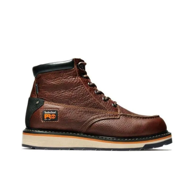 Timberland 6 Inch Gridworks Waterproof Work Boot 'Red Brown'-1